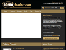 Tablet Screenshot of fahmbathroom.com.au